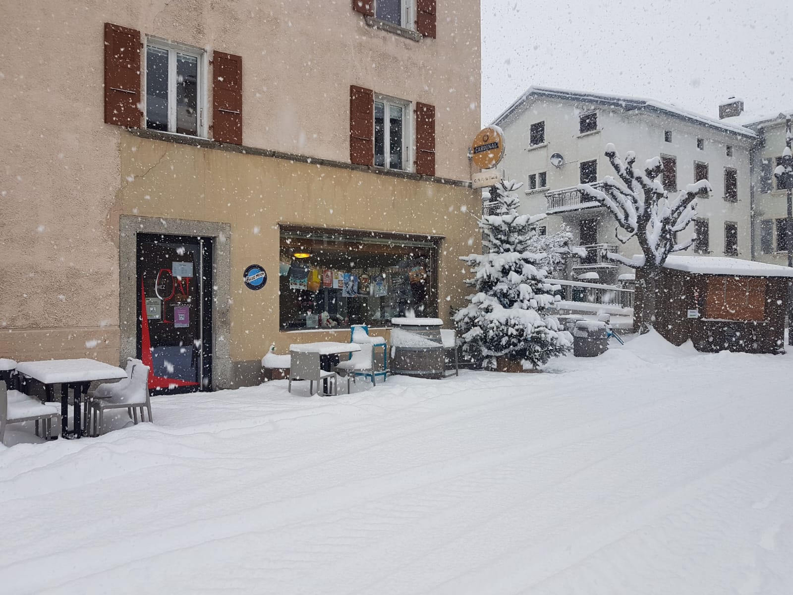 Chez Pat sous la neige