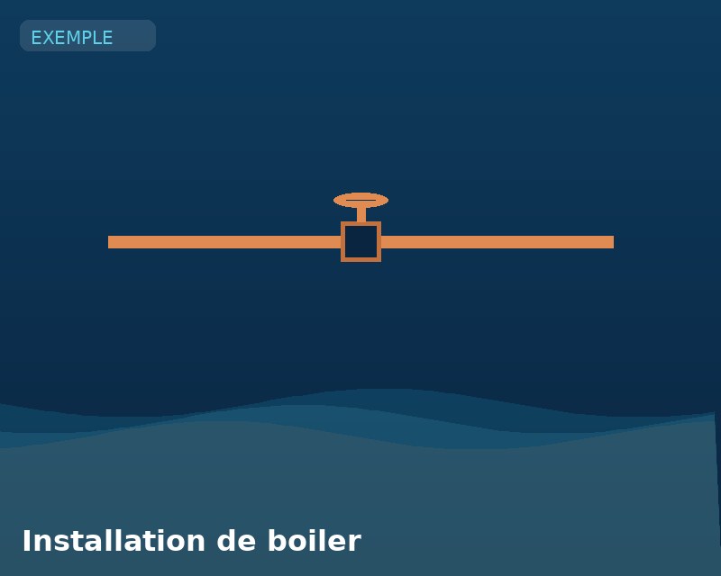 Installation d'un nouveau boiler